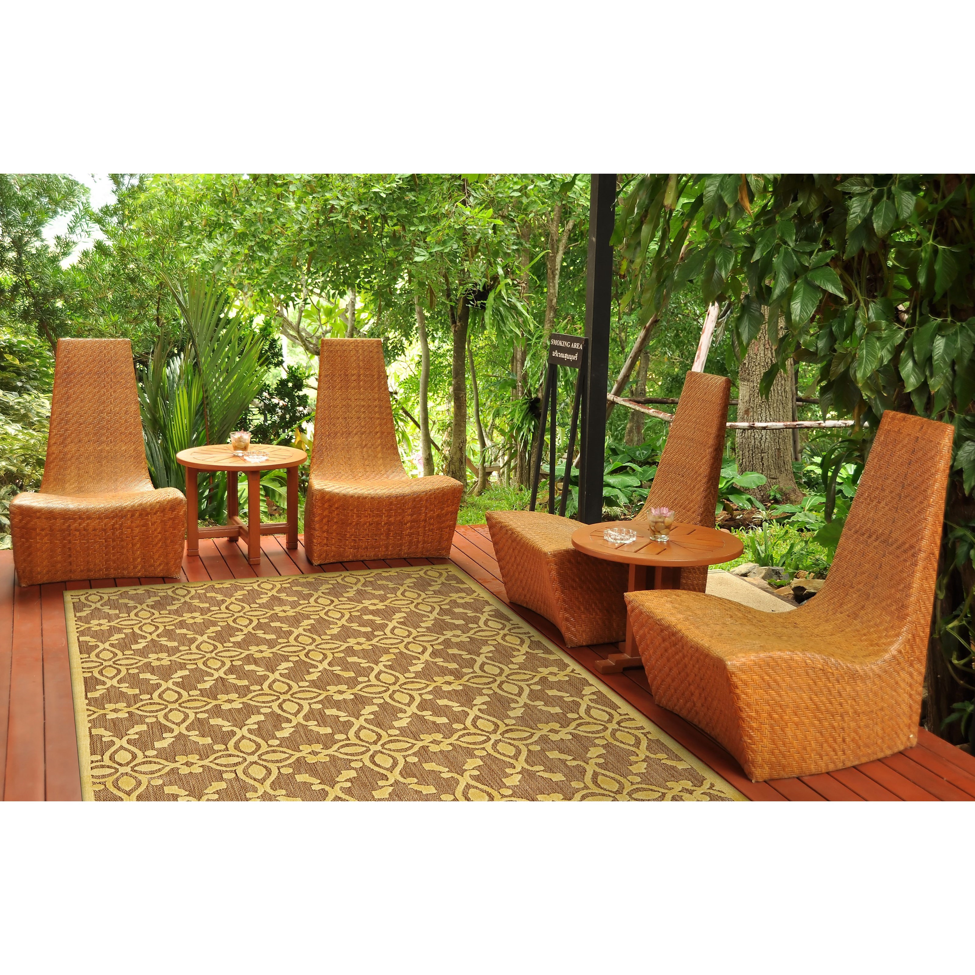 Tan/Yellow 2'-1" X 4' Area Rug
